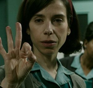 The shape of water la forma dell'acqua gesto della mano