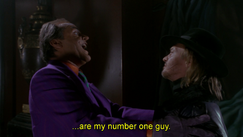 e Bob, ricorda... tu sei il mio numero uno... UNO!
