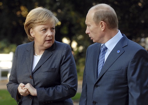 Incontro tra Angela Merkel e Putin