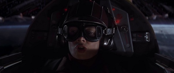 Pilota che dice "roger, comandante" in Star Wars episodio 1 la minaccia fantasma