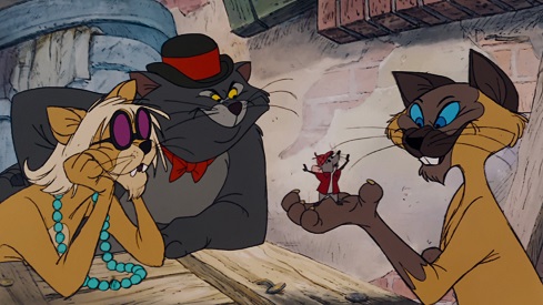 Il topolino Groviera e la gang di Scat-cat, dal film gli Aristogatti