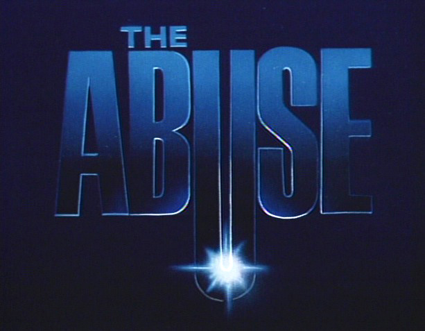 Poster del film The Abyss modificato in The Abuse
