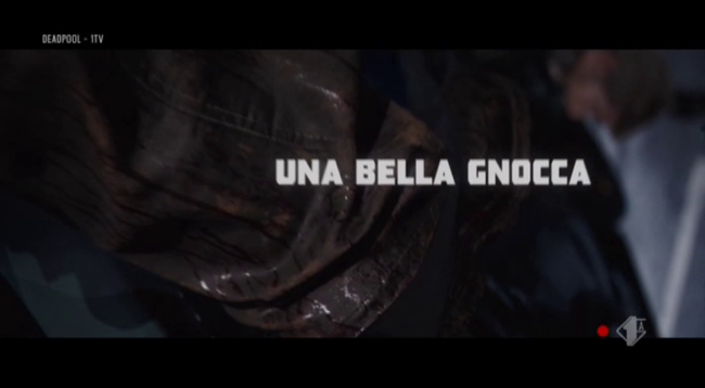 Titoli di testa in italiano di Deadpool: una bella gnocca
