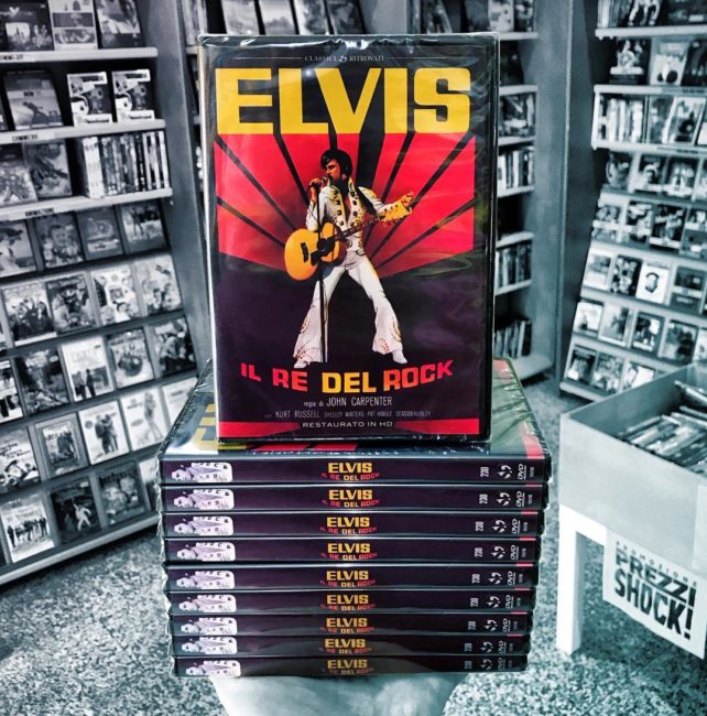 Foto del DVD italiano di Elvis il re del rock