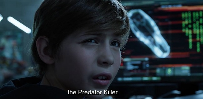 Il predator killer, scena da The Predator 2018
