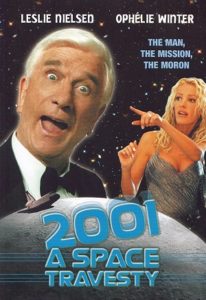 copertina DVD di 2001 a space travesty