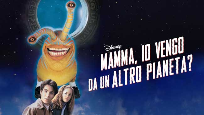 Mamma io vengo da un altro pianeta, locandina italiana da Disney Plus