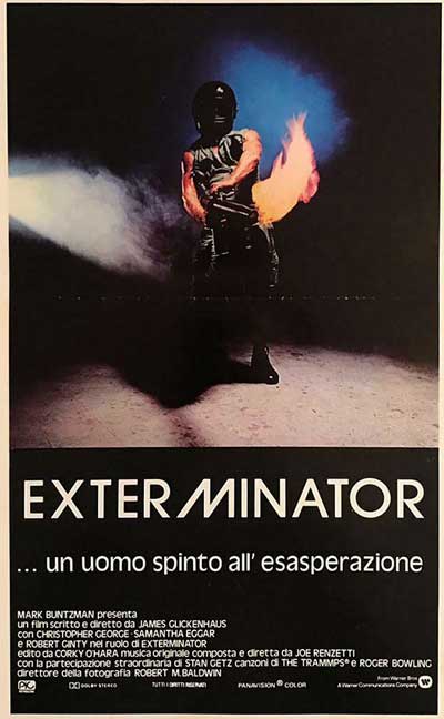 Locandina di Exterminator del 1980