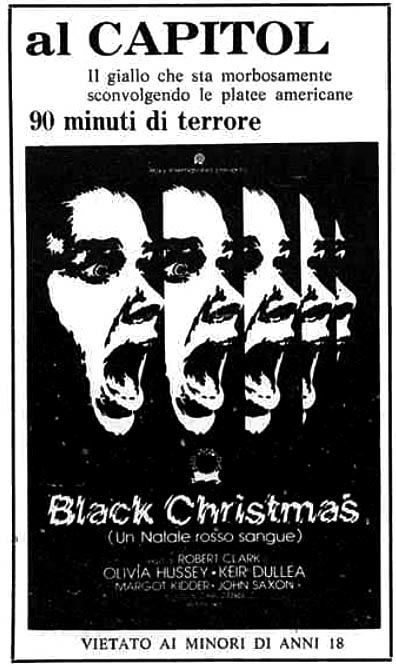 Flano di Black Christmas un natale rosso sangue del 1974
