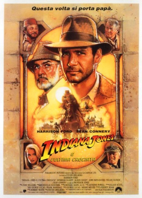 Locandina italiana di Indiana Jones e l'ultima crociata
